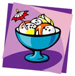 immagine da sogno gelato, un sogno da gourmet